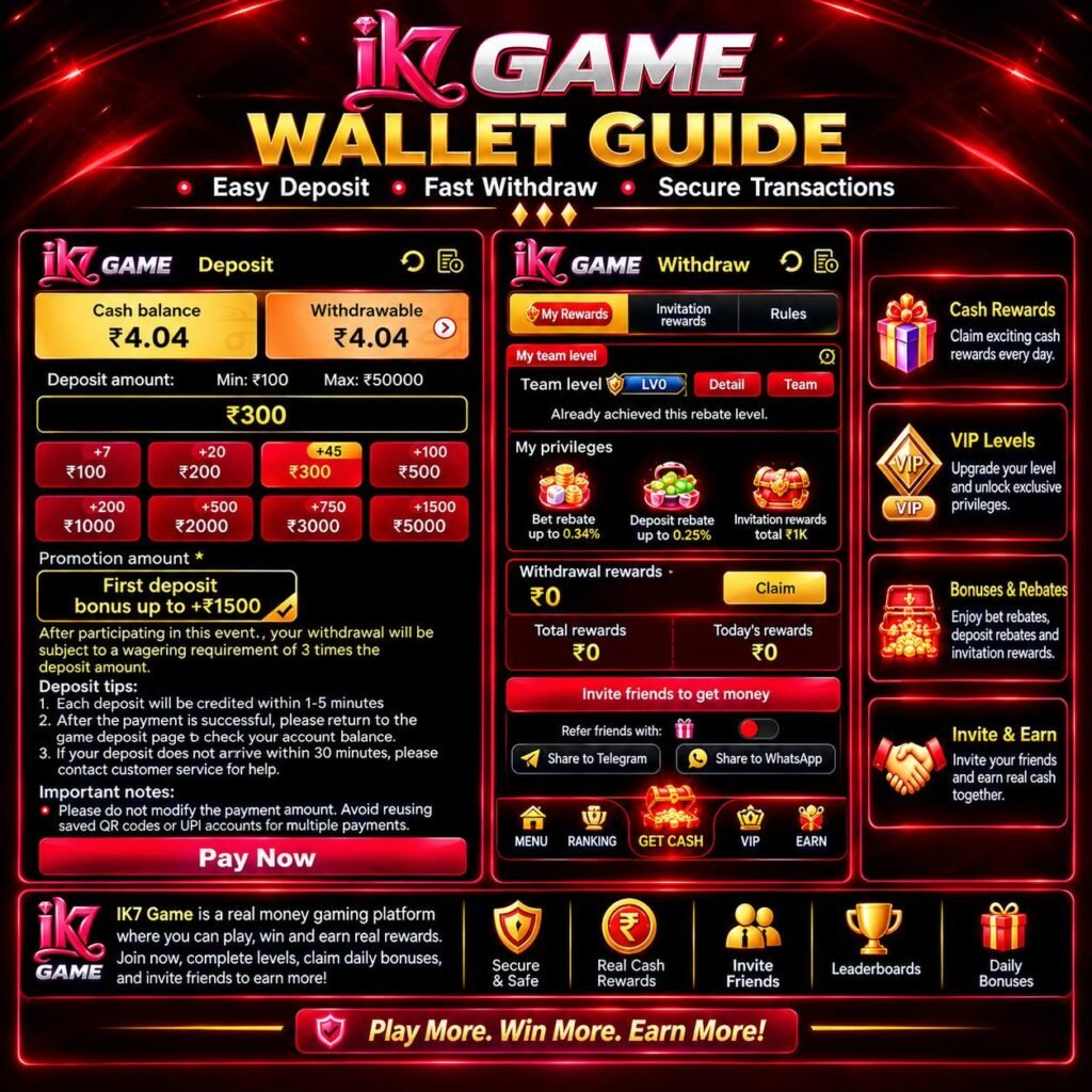 IK7 Apk download information and Android app features.